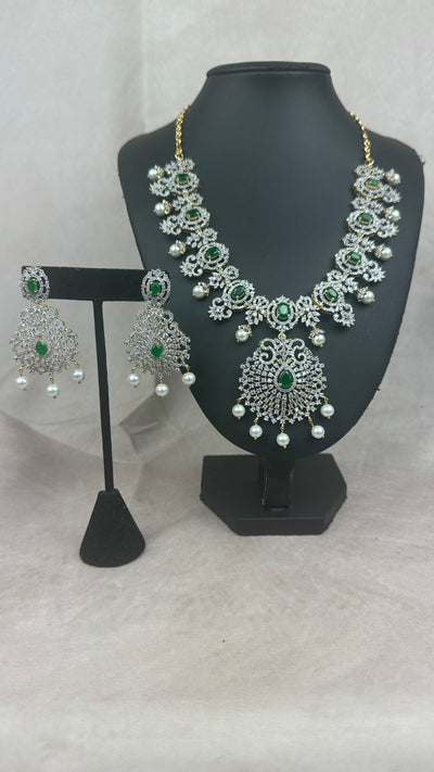 Diamond replica necklace