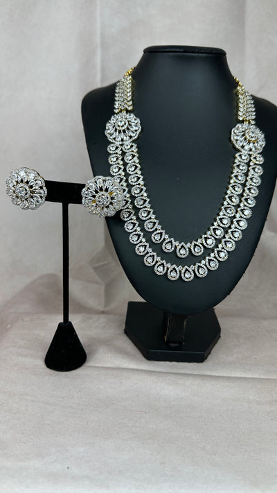 Diamond replica necklace