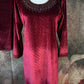 Velvet Kurti with bottom