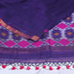 Handloom linen saree jamdani pallu, with BP