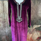 Velvet Kurti with stone work