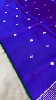 Chanderi pure silk saree with stitched blouse