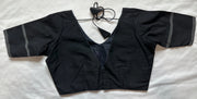 Black cotton blouse