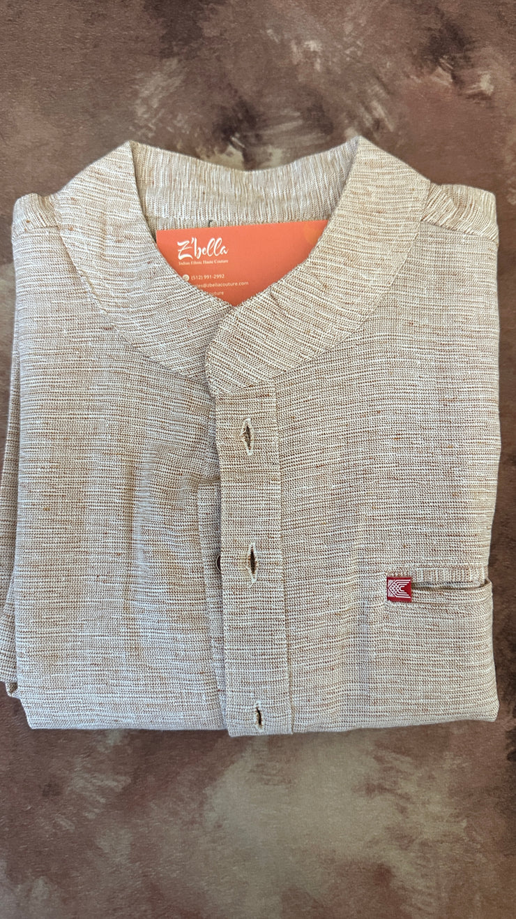 Light brown color Short Kurta