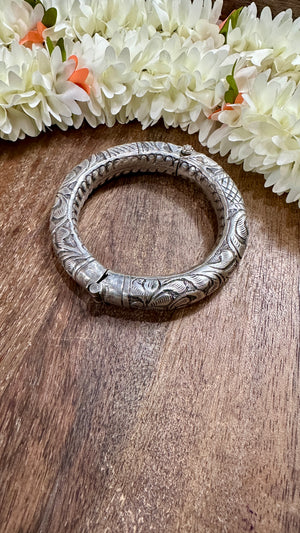 Handmade silver replica openable kada - 2.8 (one bangle)