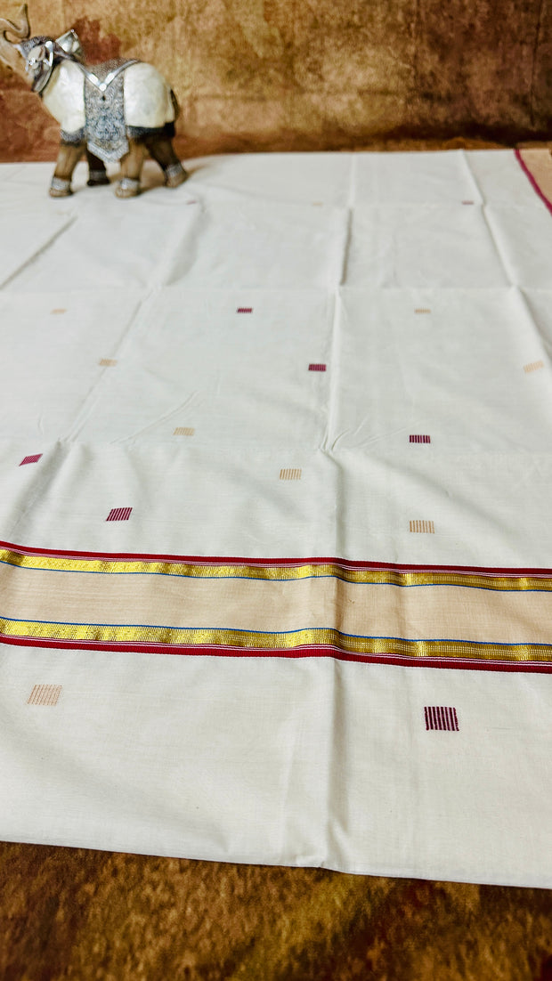 Pure Handloom set saree