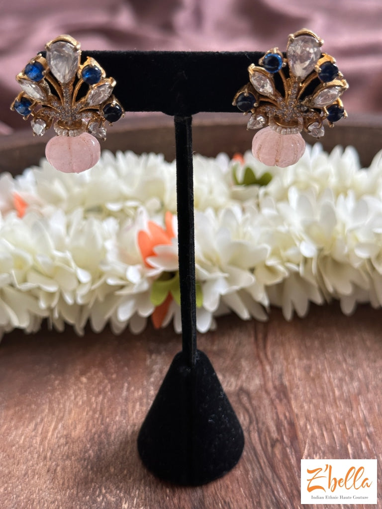 Mirabelle Mirrored ChandBali Earrings - Silver – SOKORA JEWELS