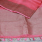 Pure Kora Banarsi Saree With Stitched Blouse Saree